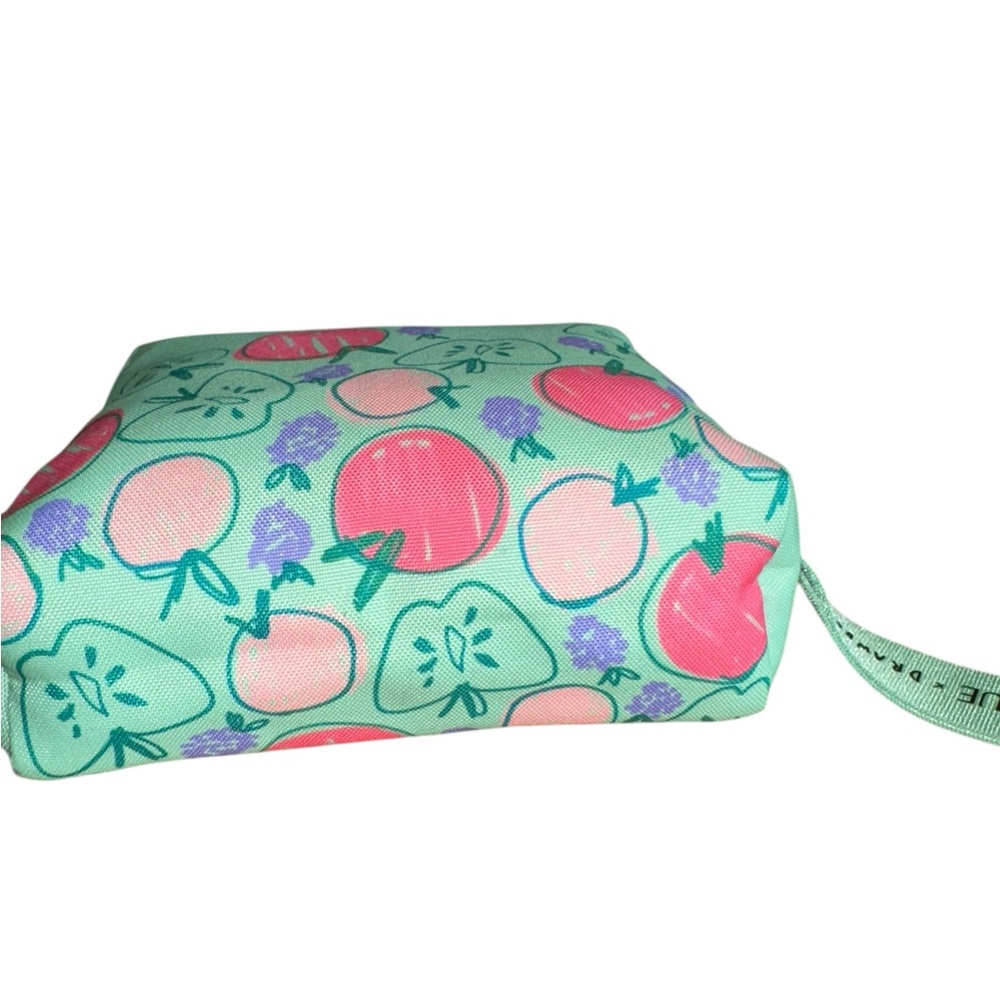 Clinique x Drawbertson Light Green Cosmetic Bag - Picture 2 of 6